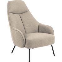 Texas fauteuil tissu beige.