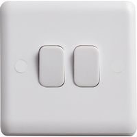 Deta Light Switch 2-Gang 2-Way