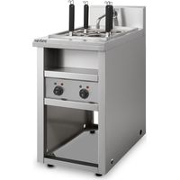 VERTES Cuiseur à pâtes inox sur pied 2x1700W 2x8L 4 paniers
