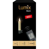 Krinner 75460 Eclairage sans fil pour arbre de Noël pour lintérieur à pile(s) Nombre de lumière 10 LED blanc chaud avec