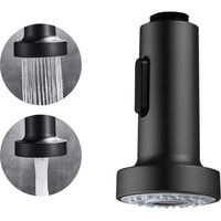 Robinet Cuisine Douchette, Douchette Robinet Cuisine, Embout Robinet, Robinet Cuisine Rabattable, Douchette Adaptable Sur Robinet Douchette pour Rétractable Mitigeur Cuisine Universel (A-Noir)