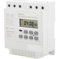 TM-163 triphasé 380V / 50-60Hz 16A commutateur de minuterie de Puissance de contrôle programmable hebdomadaire numérique Intelligent