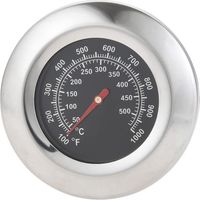 7.5CM Thermomètre pour Barbecue, Thermomètre de fumoir, 100-1000 F (50-500 C) pour Weber Kettle, Smoker, Kamado, Charbroil, Pit Boss Ceramic BBQ, Uniflame et thermomètre à Barbecue