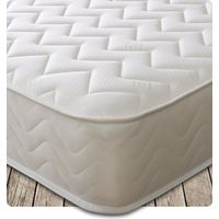 Starlight Beds SB-1151White Memory Fibre Spring Mattress 3ft Single 90cmx190cm