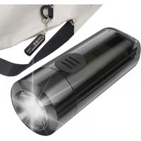 Lampe de poche multifonctionnelle, lampe de poche rechargeable USB, lampe de poche légère, lampe de poche d'extérieur