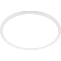 Briloner SLIM CASE LED Deckenlampe, Indirektes Licht, Neutralweißes Licht, Weiß, Ø42 x 3 cm
