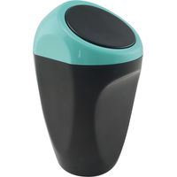 Mini poubelle créative dans la voiture, boîte de rangement, bac de rangement pour voiture, seau de rangement, sac de rangement,vert