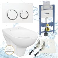 Geberit Duofix Vorwandelement Omega 98 cm Design WC + WC-Sitz Komplettset
