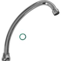 Schwenkauslauf 200 mm HU-Form mit Universalanschluss