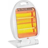 800 Watt Quarzheizer 2 Heizelemente 2 Temperaturstufen Mini Heizlüfter