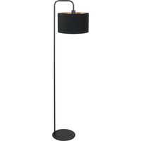 Mexlite - lampadaire - Forma - noir - métal textile - lampe