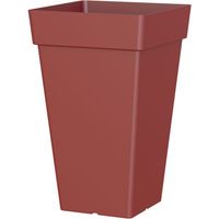 Pot Capri Carre Haut 65cm Anthracite