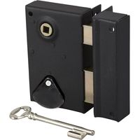 Serrure en applique Verticale à fouillot Tirant Droit Axe 40 mm 2 clés