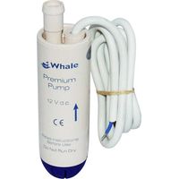 Whale Bomba sumergible eléctrica 12V de alto caudal para sistemas de agua autocaravana, camper, vanlife