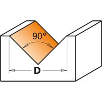 915.380.11 Fraser A SCULPTURE 90 GR. HW S=8 D=38x19-28,5x63,5 DX