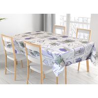 Tovaglia Per Salotto Cucina Tavolo 100% Cotone Made In Italy Provence RP, misura140x360coloreProvence