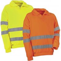 Sweat de haute visibilité Cofra Vision - L - Orange