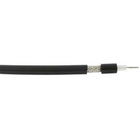 VOKA Kabelwerk 300902-01-100 Koaxialkabel Außen-Durchmesser: 5.40 mm RG58 C/U 50 Ω Schwarz 100 m