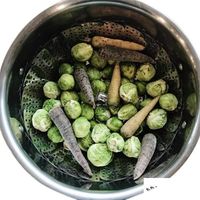 Marguerite de cuisson vapeur - Inox - 18 cm - Fabrication Européenne - Compatible lave-vaisselle