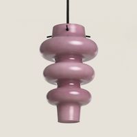 Suspension Verre Telder Lilas