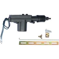 Attuatore universale per serratura porta Black in plastica per auto, per impieghi gravosi, 2 fili, telecomando centrale da 12 V