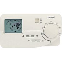 Cronotermostato giornaliero digitale a cavalieri con display life premium