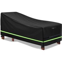Housse de Canapé de Jardin, Housse Canape Exterieur, Housse de Banc de Jardin Imperméable, Housse de canapé de Jardin, Housse de Banc de Jardin Noir 200x75x70/40cm
