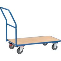 Plattformwagen Ladeflächen L850xB450mm STA brillantblau Trgf.250 kg