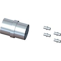 Lot Assembleurs pour 1 Main courante Ø50 mm et 4 Lisses Ø16 mm - Finition ALU