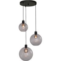 Lampe suspendue Vide Lazise noir - 2642-05-05-35-3-223