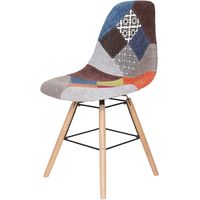 Lot de quatre chaises scandinaves BREZILIA