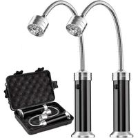 QORVA-BBQ Lights Set 2 LED BBQ Lights avec base magnétique