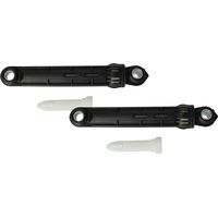 vhbw 2x Amortisseurs compatible avec Bosch 00172688 00361126, 00188222, 00369895, 00366108, 00433761, 00420740, 00481932 lave-linge - 90 N