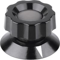 Mentor 475.61 475.61 Drehknopf mit Zeiger Schwarz (Ø x H) 42 mm x 28 mm 1 St.