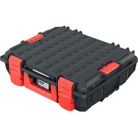 Kistenberg C Block Pro 15 - Maletín de herramientas con separadores extraíbles, color negro y rojo