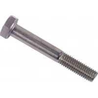 Vis métaux tête hexagonale F/Partiel 12 x 80 mm INOX A2 - Boite de 50 pcs - Fixtout VHP12080A2