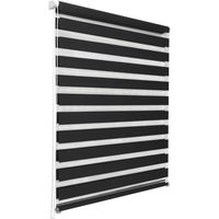 Store double SolDecor DL2 50x150cm noir - Klemmfix sans percer