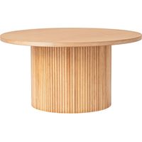 Table basse ronde en bois massif