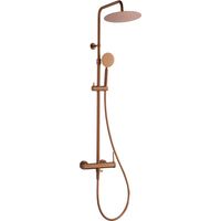 Essebagno Colonne de douche mécanique Lollipop II spéciale rénovation cuivre brossé
