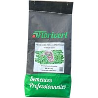 Trèfle micro-feuille gazonnant, résistant sécheresse, 1 kg, 200-350 m² - Florivert 1206296