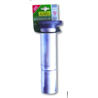 Juwel Douille de sol aluminium pour séchoir parapluie, diamètre 50 mm, couvercle étanche