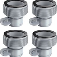 Kit adaptateur de tuyau INTEX pour pompe de filtration 1,25 pouce B pour pompes et systèmes d'eau de mer (un)