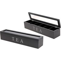 Boîte à thé à 6 compartiments