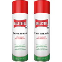 Spray d'huile universelle BALLISTOL, 400 ml, 2 pièces
