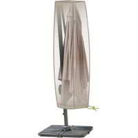 Housse Parasol Déporté Jusqu'à ø 5 M Gris Mastic Opaque - Jardiline