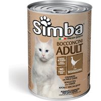 CIBO GATTO MONGE SIMBA 415 G BOCCONCINI SELVAGG Q.TA 24