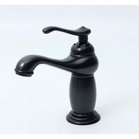 noir (sans Tuyau De Raccordement) Robinet De Lavabo Robinet De Lavabo En Laiton Europen Poigne Unique Vintage
