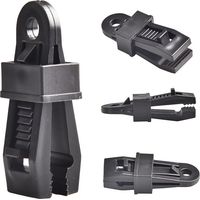 24 Pièces Attache Bache Piscine Set, Fixation Bache pour Camping