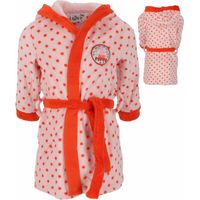 Peppa Pig Komfortabler Kinder-Bademantel in Rosa Ideal für zuhause 98/104