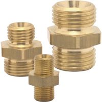 Raccord elmag 42382 laiton filetage mâle 1 8 et 1 4 pouces